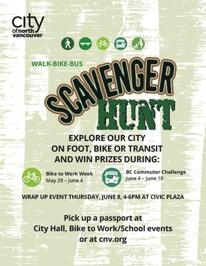 Commuter Challenge -Scavenger-Hunt-POSTER Commuter Challenge -Scavenger-Hunt-POSTER